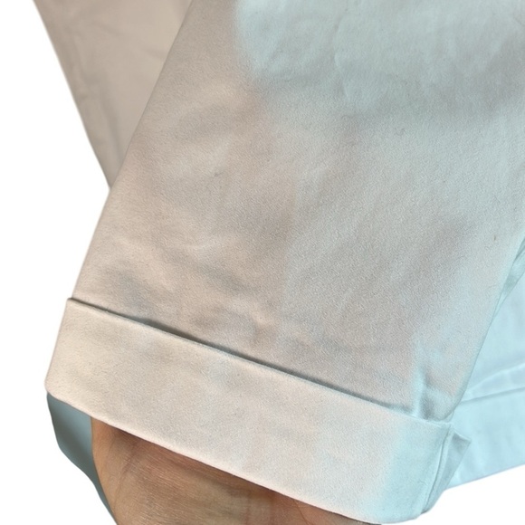 J Jill  cotton shorts, NWT,sz 28W, white ,elastic side waist band,coastal,beach - Picture 12 of 13